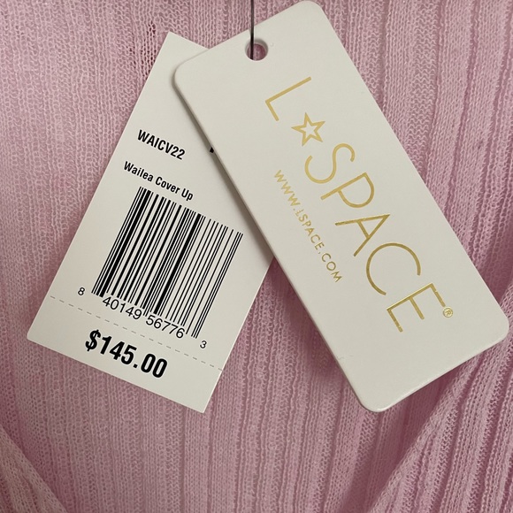 L Space Wailea Cover Up in Peony size M - Picture 5 of 8